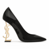 IMG_9567.png Saint Laurent Zapatos Tacón Opyum Charol Negro - Santos Vicios
