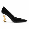 IMG_9568.png Saint Laurent Zapatos Tacón Opyum Charol Negro - vista 2