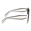 Prada Lentes de sol Oversize Bicolor - vista 4
