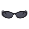 Prada Lentes de sol Ovalado negro | envío gratis a todo Chile