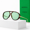 Bottega Veneta Lentes de sol Aviador con Protectores Laterales - vista 3 Bottega Veneta Lentes de sol Aviador con Protectores Laterales - vista 3