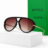 Bottega Veneta Lentes de sol Aviador con Protectores Laterales - vista 5 Bottega Veneta Lentes de sol Aviador con Protectores Laterales - vista 5