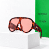 Bottega Veneta Lentes de sol Máscara (lente Continuo) - vista 3 Bottega Veneta Lentes de sol Máscara (lente Continuo) - vista 3
