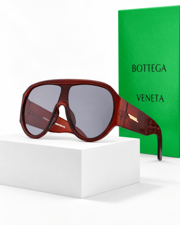Bottega Veneta Lentes de sol Máscara (lente Continuo) - vista 7 Bottega Veneta Lentes de sol Máscara (lente Continuo) - vista 7