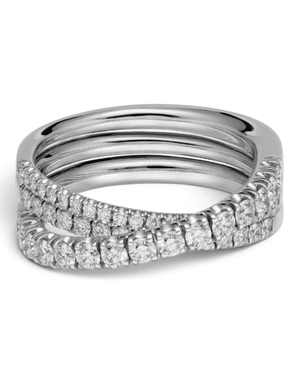 Cartier Anillo Étincelle Semipavé Plateado