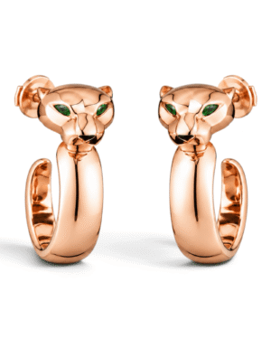 Cartier Aros Argolla Panthère Rosegold