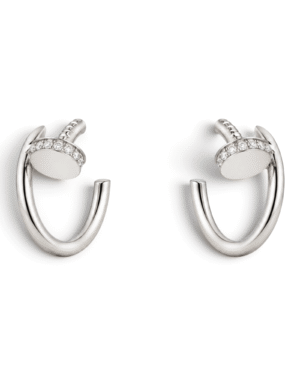 Cartier Aros Juste un Clou Plateado