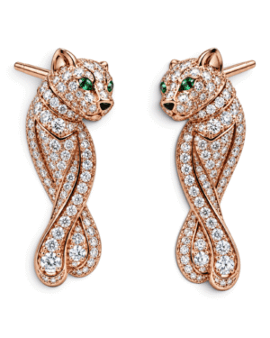 Cartier Aros Panthère Largos Pavé Rosegold