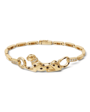 Cartier Brazalete Panthère Dorado