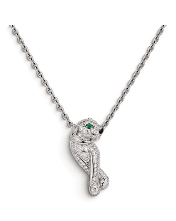 Cartier Collar Panthère Pavé Plateado Cartier Collar Panthère Pavé Plateado