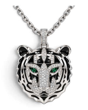 Cartier Collar Panthère Plateado Ref. 2