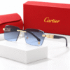 Cartier Lentes de sol Cuadrado sin Marco - vista 3 Cartier Lentes de sol Cuadrado sin Marco - vista 3