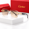 Cartier Lentes de sol Cuadrado sin Marco - vista 6 Cartier Lentes de sol Cuadrado sin Marco - vista 6