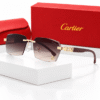 Cartier Lentes de sol Cuadrado sin Marco - vista 7 Cartier Lentes de sol Cuadrado sin Marco - vista 7