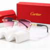 Cartier Lentes de sol Cuadrado sin Marco - vista 8 Cartier Lentes de sol Cuadrado sin Marco - vista 8