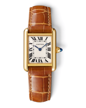 cartier-tank-must-marron.png Cartier Reloj Tank Must Marrón - Santos Vicios