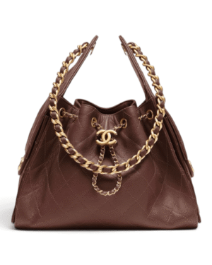 Chanel Bolso Chanel 25 Marrón Oscuro