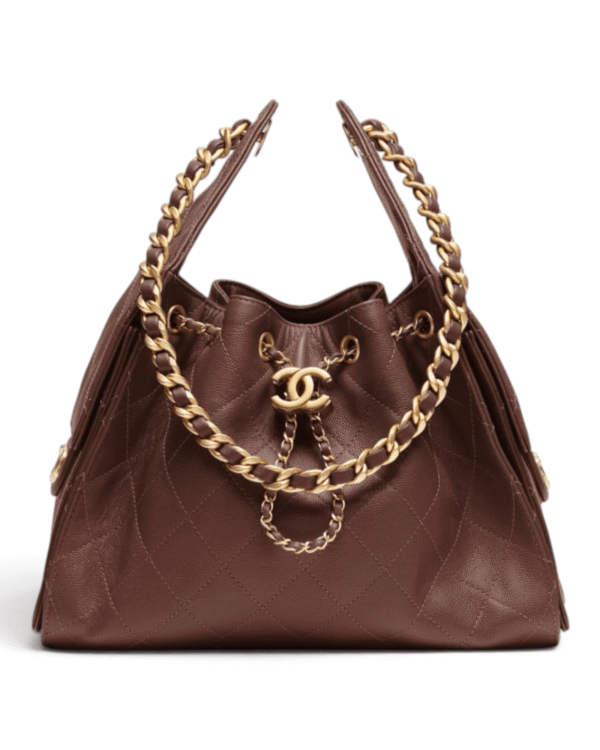 Chanel Bolso Chanel 25 Marrón Oscuro Chanel Bolso Chanel 25 Marrón Oscuro
