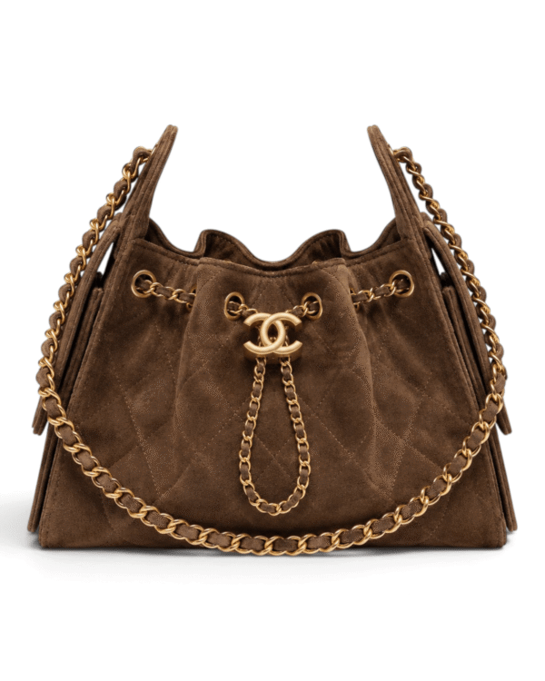 Chanel Bolso Chanel 25 Marrón Oscuro Suave Chanel Bolso Chanel 25 Marrón Oscuro Suave