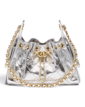 Chanel Bolso Chanel 25 Plateado