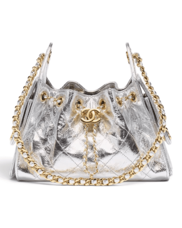Chanel Bolso Chanel 25 Plateado Chanel Bolso Chanel 25 Plateado