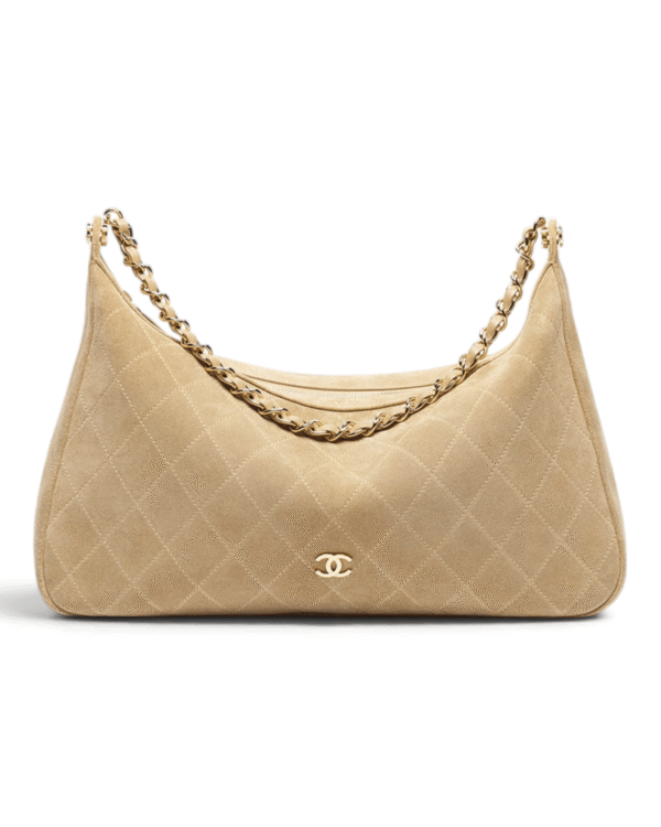 Chanel Bolso Hobo Grande Beige Chanel Bolso Hobo Grande Beige