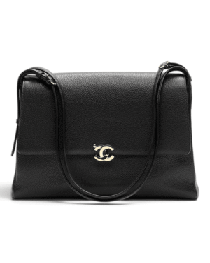 Chanel Bolso Maxi con Solapa Negro Ref. 2