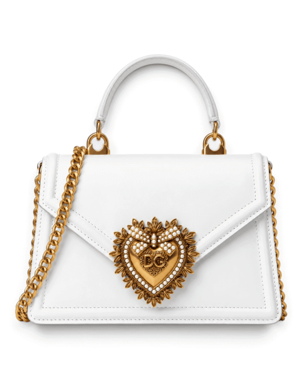 Dolce & Gabbana Bolso Devotion Blanco