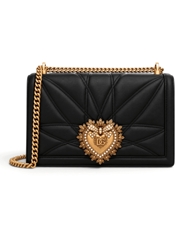 Dolce & Gabbana Bolso Devotion Negro
