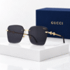 Gucci Lentes de sol Cuadrado sin Marco