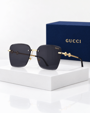 Gucci Lentes de sol Cuadrado sin Marco