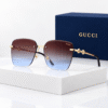 Gucci Lentes de sol Cuadrado sin Marco - vista 4