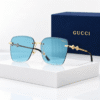 Gucci Lentes de sol Cuadrado sin Marco - vista 5