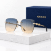 Gucci Lentes de sol Cuadrado sin Marco - vista 6