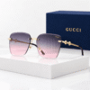 Gucci Lentes de sol Cuadrado sin Marco - vista 9