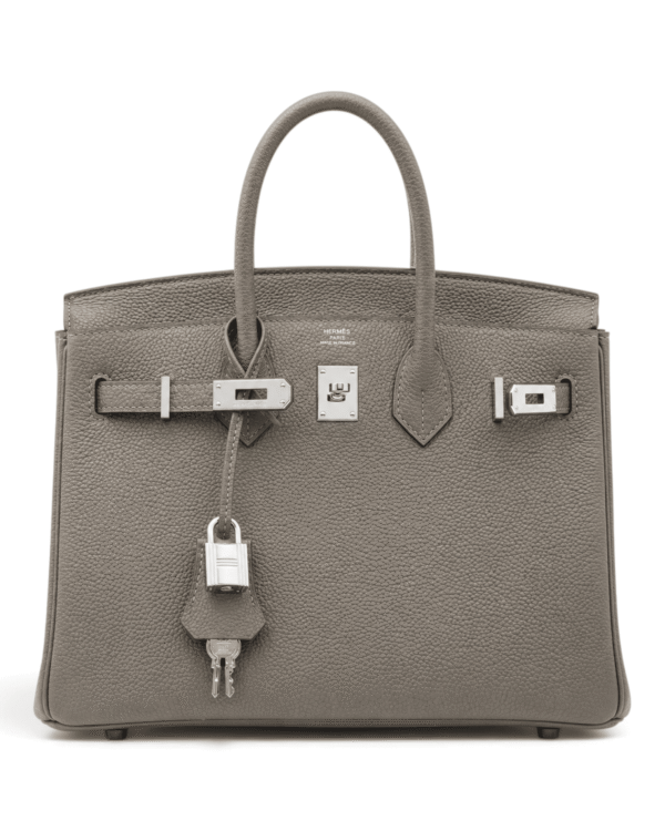 Hermès Bolso Icónico Birkin Gris