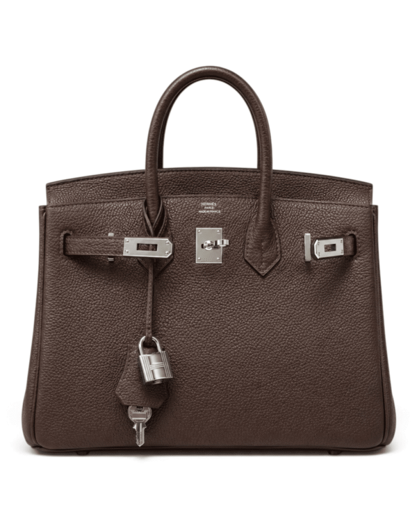 Hermès Bolso Icónico Birkin Marrón Oscuro Hermès Bolso Icónico Birkin Marrón Oscuro