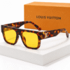 Louis Vuitton Lentes de sol Cuadrado Ancho - vista 3