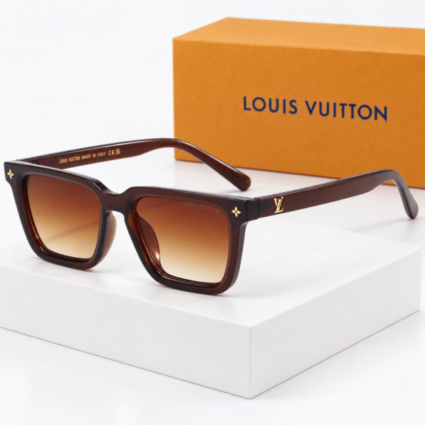 Louis Vuitton Lentes de sol Cuadrado Fino - vista 4 Louis Vuitton Lentes de sol Cuadrado Fino - vista 4