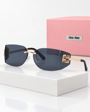 Miu Miu Lentes de sol Envolvente sin Marco