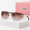 Miu Miu Lentes de sol Envolvente sin Marco - vista 6