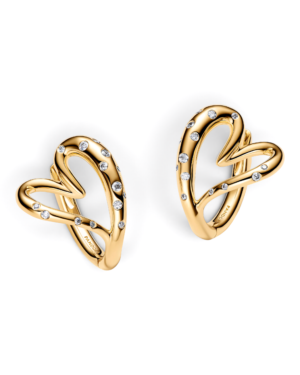 Pandora Aros Corazón Forma Orgánica Dorados Pandora Aros Corazón Forma Orgánica Dorados | envío gratis a todo Chile