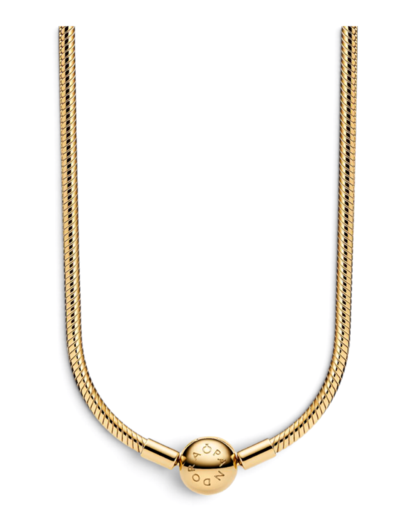 Pandora Collar Cadena de Serpiente Moments Dorado | envío gratis a todo Chile