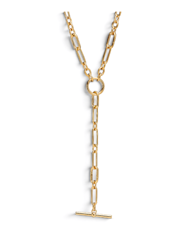Pandora Collar en Y Cadena de Eslabones Dorado Pandora Collar en Y Cadena de Eslabones Dorado | envío gratis a todo Chile