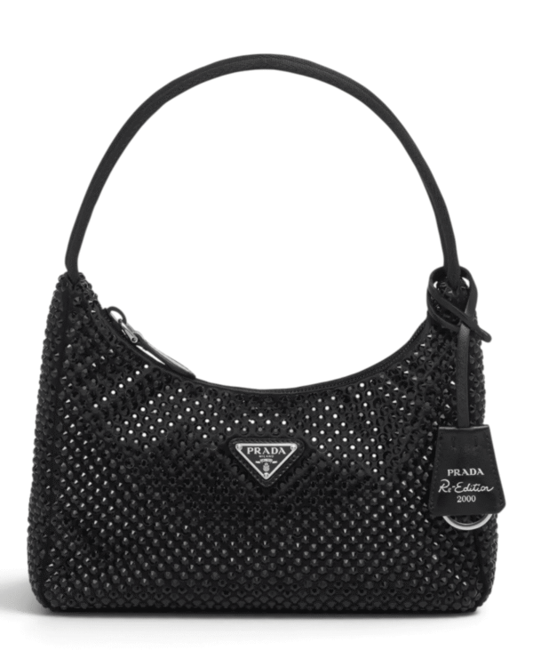 Prada Bolso Re-Edition 2000 Negro Brillante Prada Bolso Re-Edition 2000 Negro Brillante