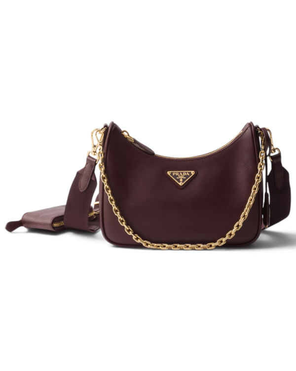 Prada Bolso Re-Edition 2005 Burdeo Prada Bolso Re-Edition 2005 Burdeo