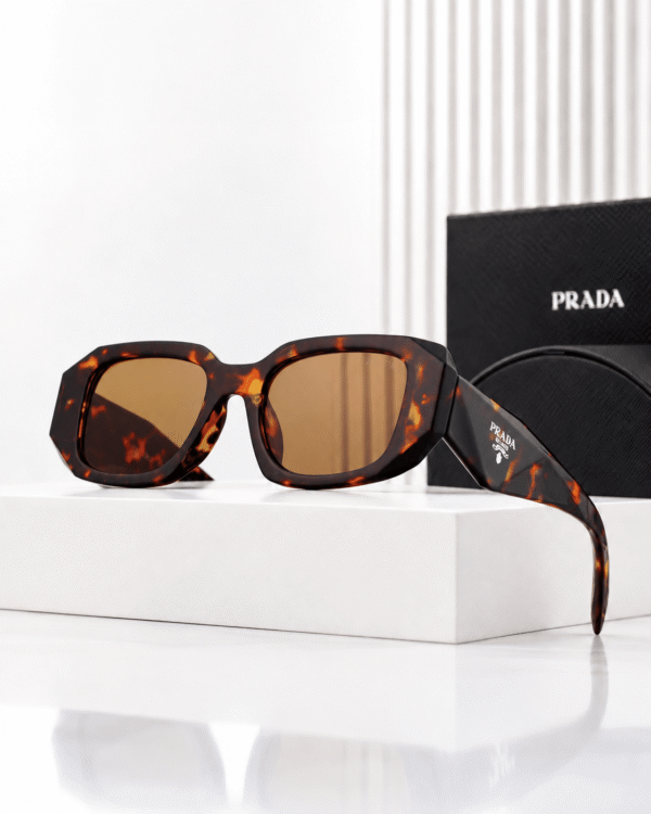 Prada Lentes de sol Geométrico - vista 3