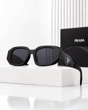 Prada Lentes de sol Geométrico