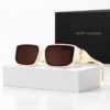 Saint Laurent Lentes de sol Rectangular con Patillas Anchas - vista 4 Saint Laurent Lentes de sol Rectangular con Patillas Anchas - vista 4