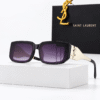 Saint Laurent Lentes de sol Rectangular con Patillas Anchas - vista 6 Saint Laurent Lentes de sol Rectangular con Patillas Anchas - vista 6